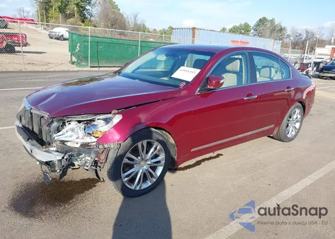 2011 Hyundai Genesis 4.6 from USA, damaged, VIN KMHGC4DF1BU117105